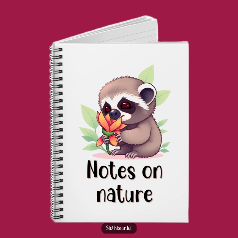 Funny Sloth Bear Cub Notebook: Curious Cub's Nature Journal, a Funny Gift